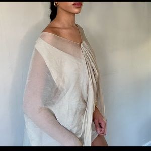 Vintage Fendi beige vacation dress